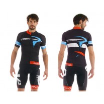 Pinarello CORSA shirt GARA black/sky blue/white