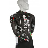 Vest raintex met lange mouw Tafi linea Roubaix zwart