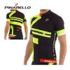 Pinarello Classics shirt Bandiera black/yellow/fluo