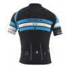 Pinarello fietsshirt scatto 3 strepen sky blue/black